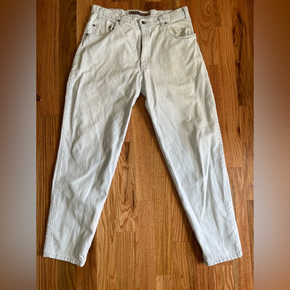 Vintage Levi’s Silver Tab 560 36 x 34 Made in US 90s Faded
